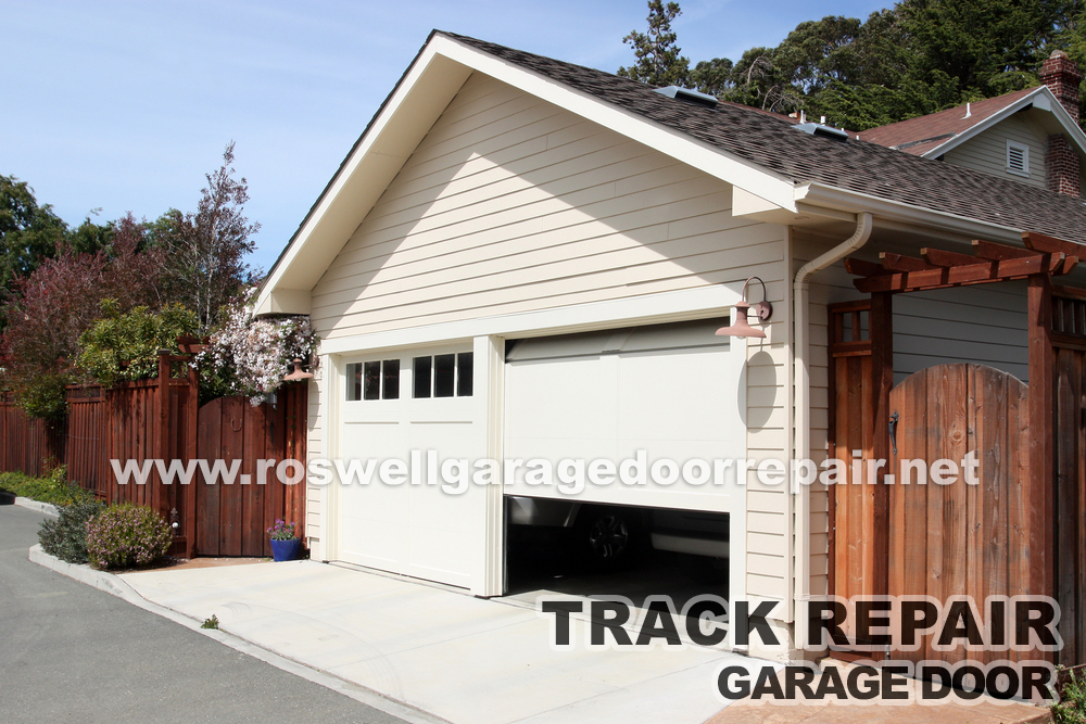 Roswell Track Repair Garage Door